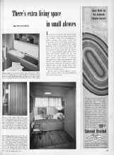 Better Homes & Gardens May 1950 Magazine Article: There's extra living space in small alcoves