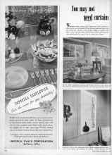 Better Homes & Gardens May 1950 Magazine Article: Yon may not need curtains