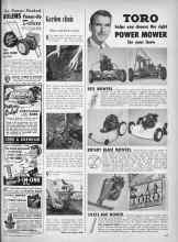 Better Homes & Gardens May 1950 Magazine Article: Garden clinic