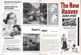 Better Homes & Gardens May 1950 Magazine Article: Planned for company
