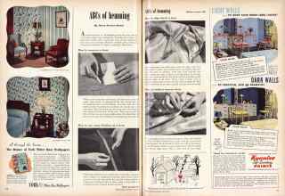 Better Homes & Gardens May 1950 Magazine Article: Page 158