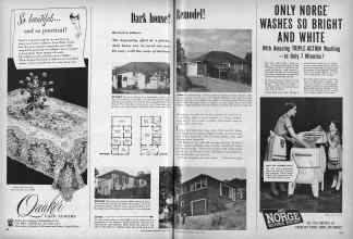 Better Homes & Gardens May 1950 Magazine Article: Dark house? Remodel!