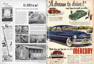 Better Homes & Gardens May 1950 Magazine Article: Page 222