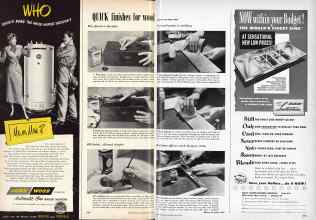 Better Homes & Gardens May 1950 Magazine Article: QUICK finishes for wood