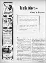 Better Homes & Gardens June 1950 Magazine Article: Family defects