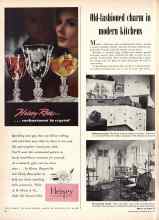Better Homes & Gardens June 1950 Magazine Article: Old-fashioned charm in modern kitchens