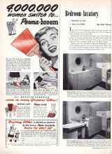 Better Homes & Gardens June 1950 Magazine Article: Bedroom lavatory