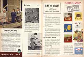 Better Homes & Gardens June 1950 Magazine Article: Page 20