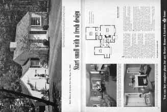 Better Homes & Gardens June 1950 Magazine Article: Five Star Home