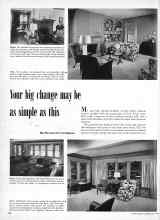 Better Homes & Gardens July 1950 Magazine Article: Your big change may be as simple as this