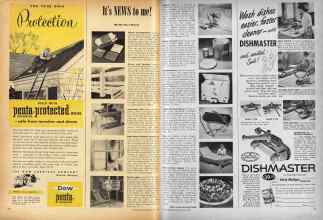 Better Homes & Gardens July 1950 Magazine Article: Page 10