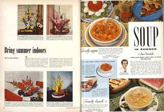 Better Homes & Gardens July 1950 Magazine Article: Page 58