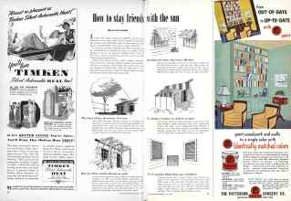 Better Homes & Gardens July 1950 Magazine Article: How to stay friends with the sun