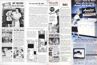 Better Homes & Gardens July 1950 Magazine Article: Page 102