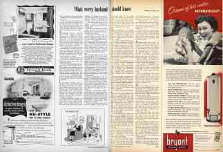 Better Homes & Gardens July 1950 Magazine Article: Page 126