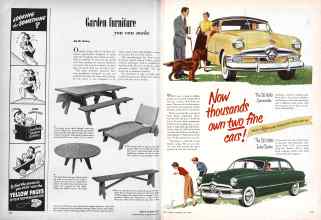 Better Homes & Gardens July 1950 Magazine Article: Page 130