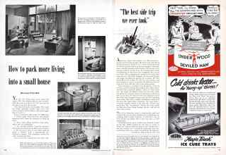 Better Homes & Gardens July 1950 Magazine Article: Page 134