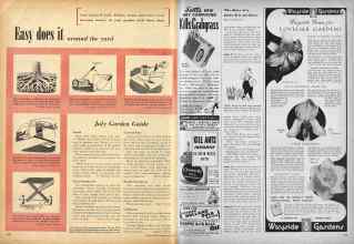 Better Homes & Gardens July 1950 Magazine Article: Page 148