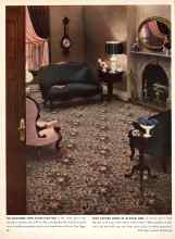 Better Homes & Gardens September 1950 Magazine Article: THE ALEXANDER SMITH FLOOR-PLAN RUG