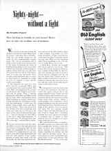 Better Homes & Gardens September 1950 Magazine Article: Nighty-night--without a fight