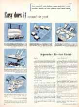 Better Homes & Gardens September 1950 Magazine Article: September Garden Guide