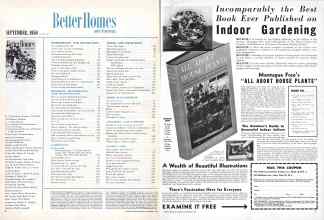 Better Homes & Gardens September 1950 Magazine Article: Page 4