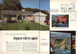 Better Homes & Gardens September 1950 Magazine Article: Stepsaver with eye appeal