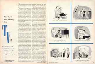 Better Homes & Gardens September 1950 Magazine Article: Should you tear 'em away from TV?