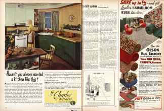 Better Homes & Gardens September 1950 Magazine Article: Page 118