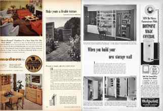 Better Homes & Gardens September 1950 Magazine Article: Page 122