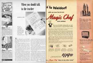 Better Homes & Gardens September 1950 Magazine Article: Page 136