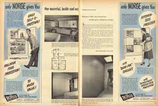 Better Homes & Gardens September 1950 Magazine Article: Page 154