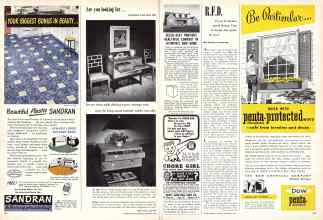 Better Homes & Gardens September 1950 Magazine Article: Page 182
