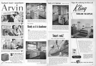 Better Homes & Gardens September 1950 Magazine Article: Page 184