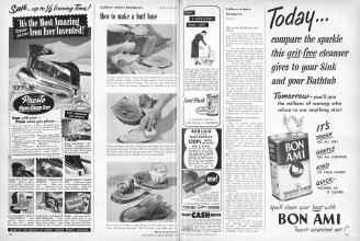 Better Homes & Gardens September 1950 Magazine Article: Page 195
