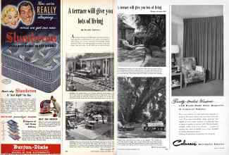 Better Homes & Gardens September 1950 Magazine Article: Page 202
