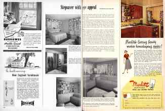 Better Homes & Gardens September 1950 Magazine Article: Page 222