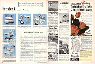 Better Homes & Gardens September 1950 Magazine Article: Page 244
