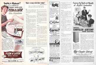 Better Homes & Gardens September 1950 Magazine Article: Page 256