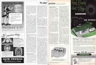 Better Homes & Gardens September 1950 Magazine Article: Page 258