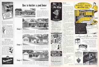 Better Homes & Gardens September 1950 Magazine Article: Page 260