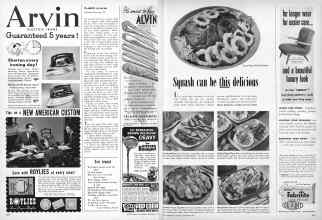 Better Homes & Gardens September 1950 Magazine Article: Page 262