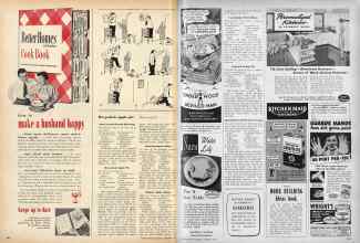 Better Homes & Gardens September 1950 Magazine Article: Page 282