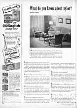 Better Homes & Gardens October 1950 Magazine Article: What do you know about nylon?