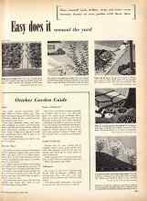 Better Homes & Gardens October 1950 Magazine Article: October Garden Guide