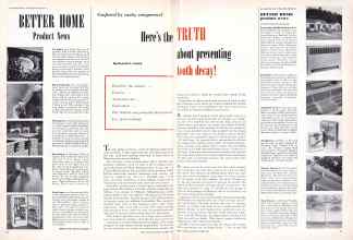 Better Homes & Gardens October 1950 Magazine Article: Here's the TRUTH about preventing tooth decay!