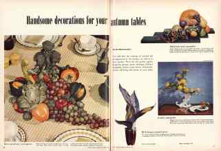 Better Homes & Gardens October 1950 Magazine Article: Page 70