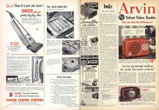 Better Homes & Gardens October 1950 Magazine Article: Page 124