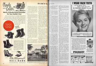 Better Homes & Gardens October 1950 Magazine Article: Page 160
