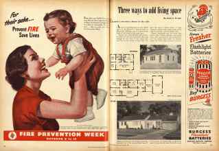 Better Homes & Gardens October 1950 Magazine Article: Page 172